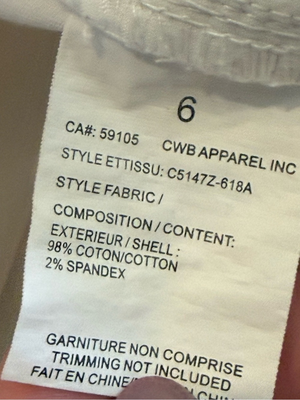 CHARLIE B White Straight-Leg Denim Pants - Picture 5 of 11